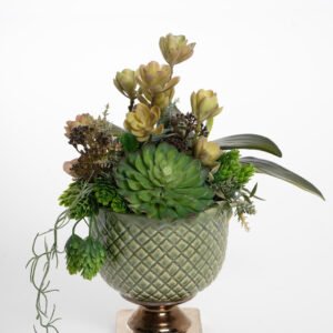 Zali dirbtiniai augalai