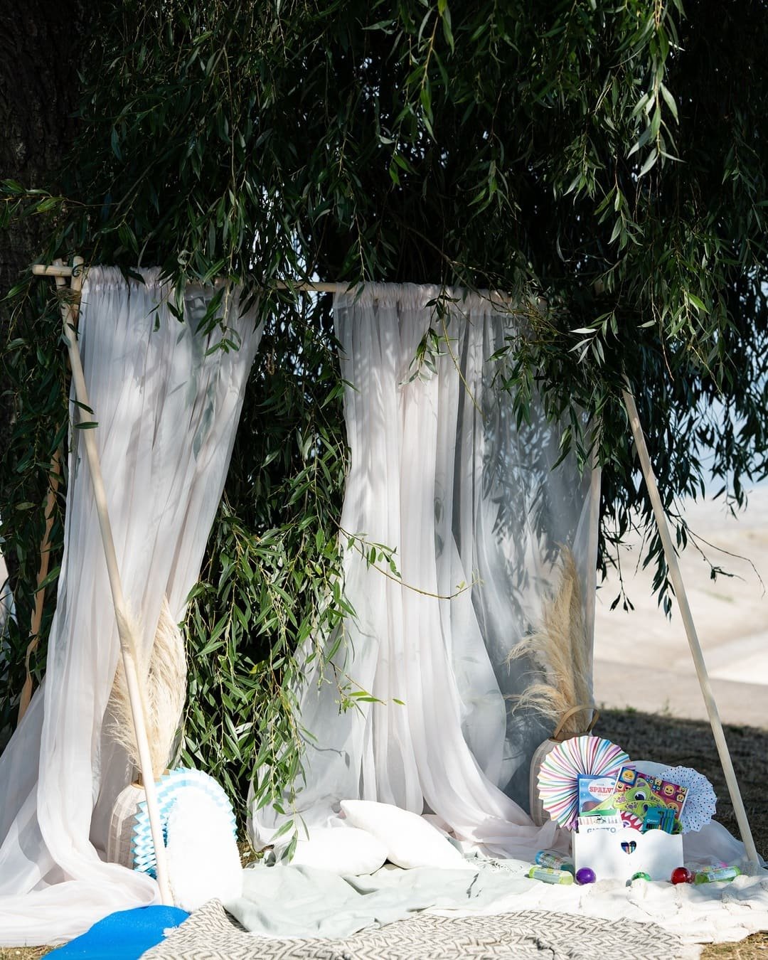 dekoras boho stiliaus